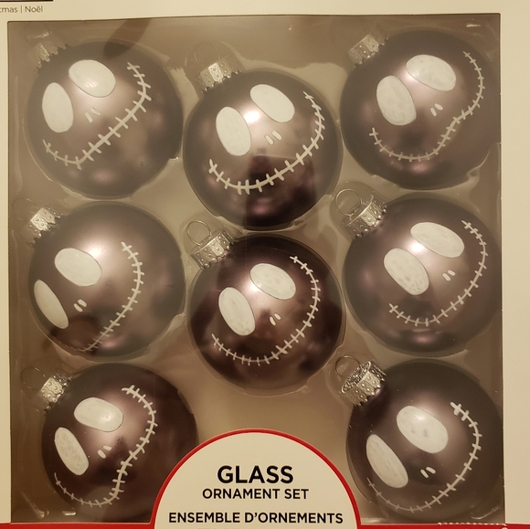 Jack Skellington Ornament Set Nightmare Christmas - Picture 2 of 5